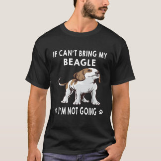 Camiseta 202 Si no puedo traer a mi Beagle no voy
