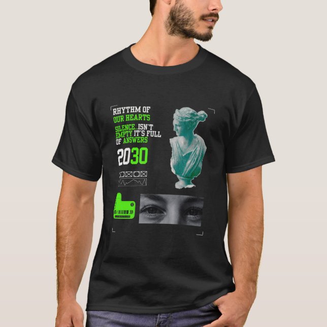 Camiseta 2030 | Rhythm of Our Hearts FREE Back Print  (Anverso)