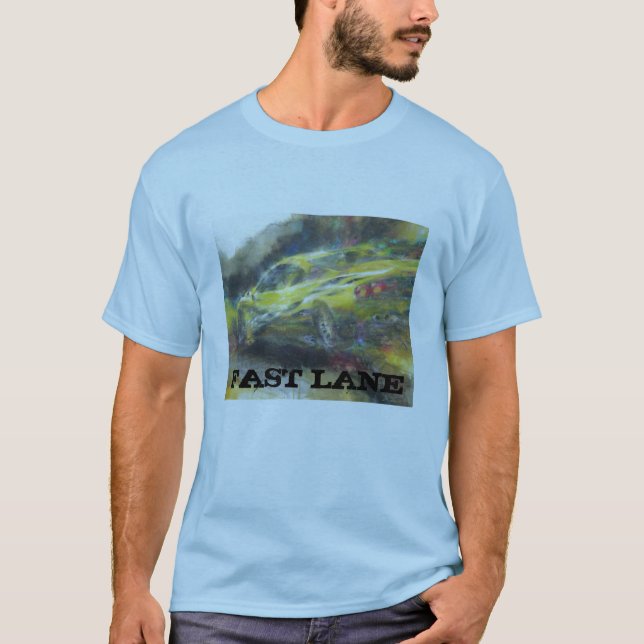 Camiseta 2042FastCar, CARRIL RÁPIDO (Anverso)