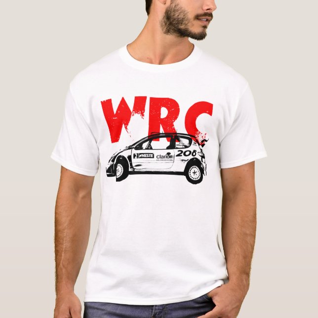 CAMISETA 206 WRC (Anverso)