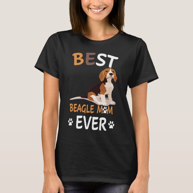 Camiseta 209 Mejor Madre Beagle (Anverso)