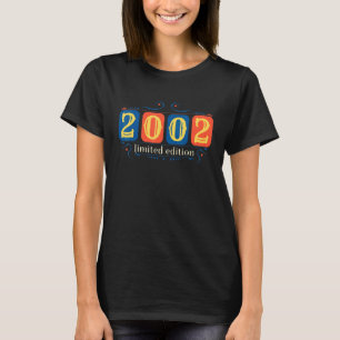 Camiseta 20.ª decoración de hombre 20 años mujer