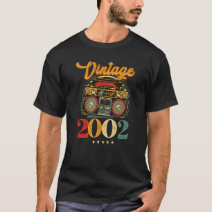 Camiseta 20.ª Fiesta de Cumpleaños 20 Awesome Radio 2002