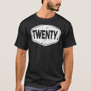 Camiseta 20.º Cumpleaños De Muchacho O Chica Veinte Años