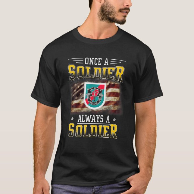 Camiseta 20.º Veterano Del Grupo De Fuerzas Especiales Siem (Anverso)