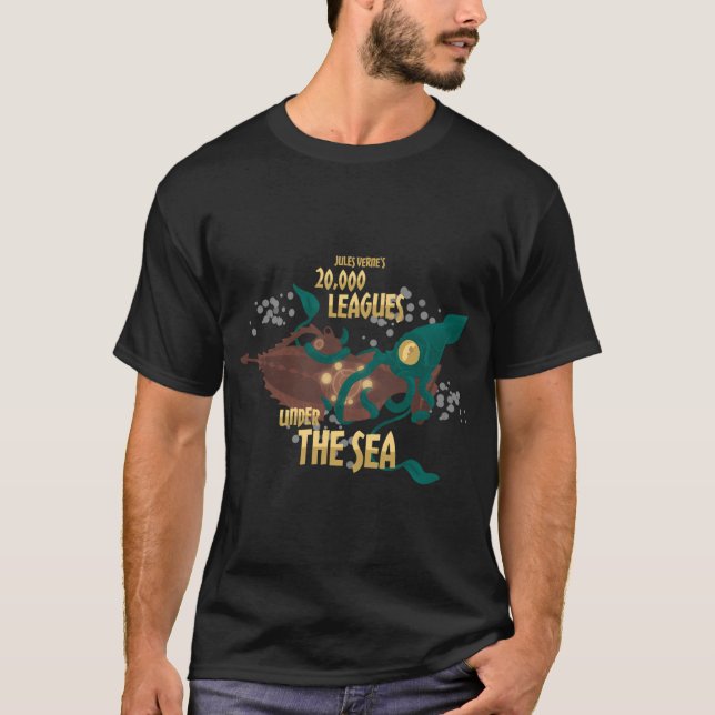 Camiseta 20.000 Leguas. (Anverso)