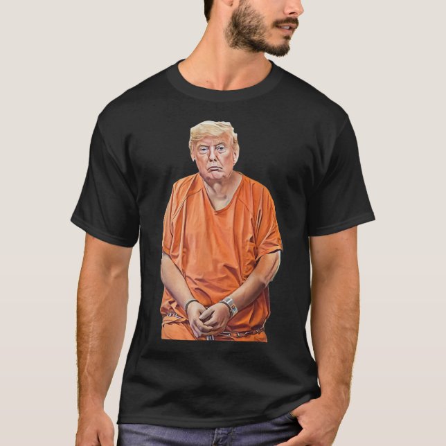 Camiseta 20-24 Años En Prisión Funny Anti-Trump (Anverso)