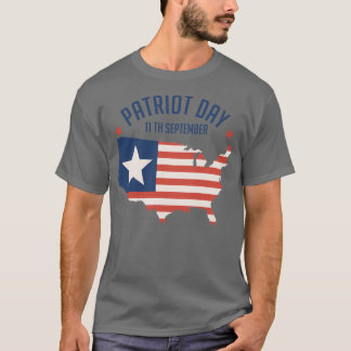Camiseta 20° Aniversario 911 Nunca olvidaremos al patriota