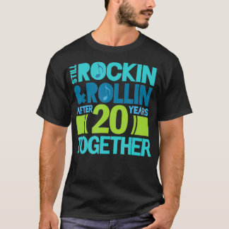 Camiseta 20° aniversario regalo de 20 años juntos