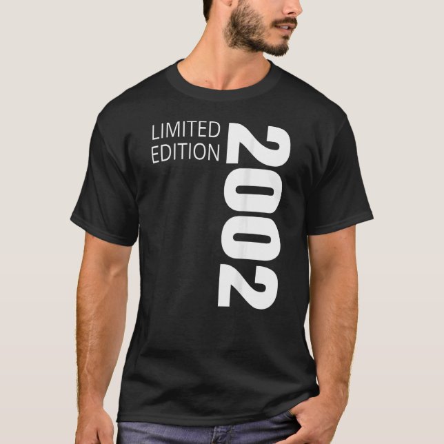 Camiseta 20 Años 2002 (Anverso)
