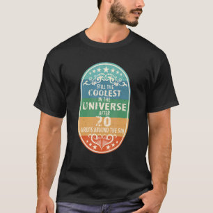 Camiseta 20 años de asombroso vigésimo cumpleaños