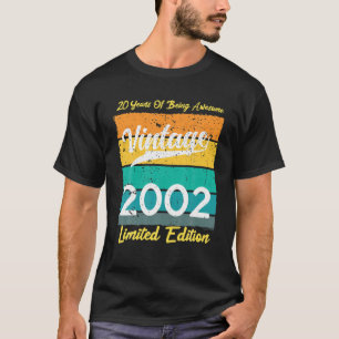 Camiseta 20 Años De Impresionante Edición Limitada De T 200