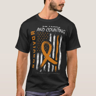 Camiseta 20 años de leucemia Sobreviviente de cáncer regalo