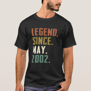 Camiseta 20 Años De Leyenda Desde Mayo De 2002 20 Años