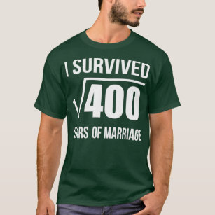 Camiseta 20 años de matrimonio Boda regalo 20 años