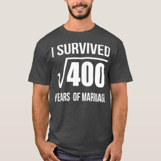 Camiseta 20 años de matrimonio Boda regalo 20 años nosotros