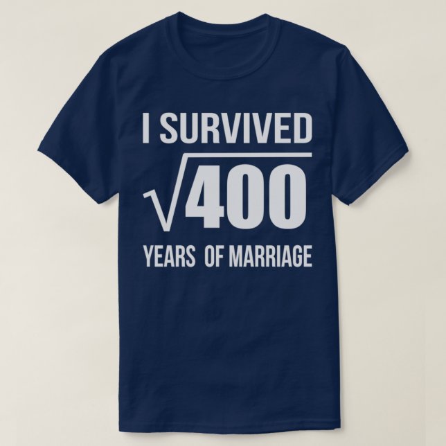 Camiseta 20 años de matrimonio Boda regalo 20 años nosotros (Diseño del anverso)