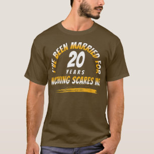 Camiseta 20 años de matrimonio pareja 20 Boda