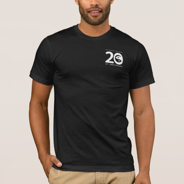 CAMISETA 20 AÑOS DE MAXIMIZAR MI NINJA INTERNO (Anverso)