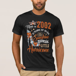 Camiseta 20 Años Hecho En 2002 Reina Diamante De Cumpleaños