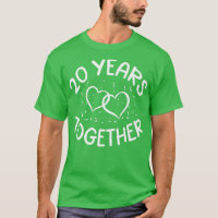 20 años juntos 20 años de amor feliz Husb