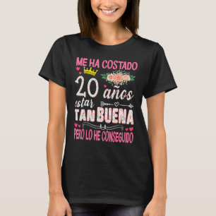 Camiseta 20 Años Me Ha Costado 20