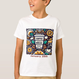 Camiseta 20 de enero - Día de descanso para el café