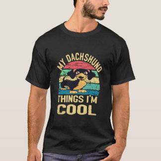 Camiseta 20 Mi Cosa de Dachshund Estoy Genial - Vintage