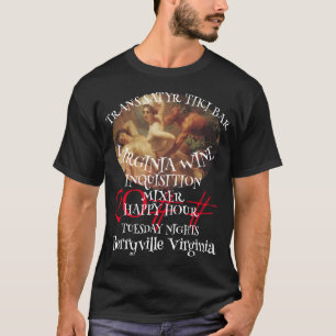 Camiseta 20## TRANS SATYR TIKI Bar Happy HOUR