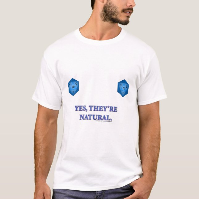 Camiseta 20s natural (Anverso)