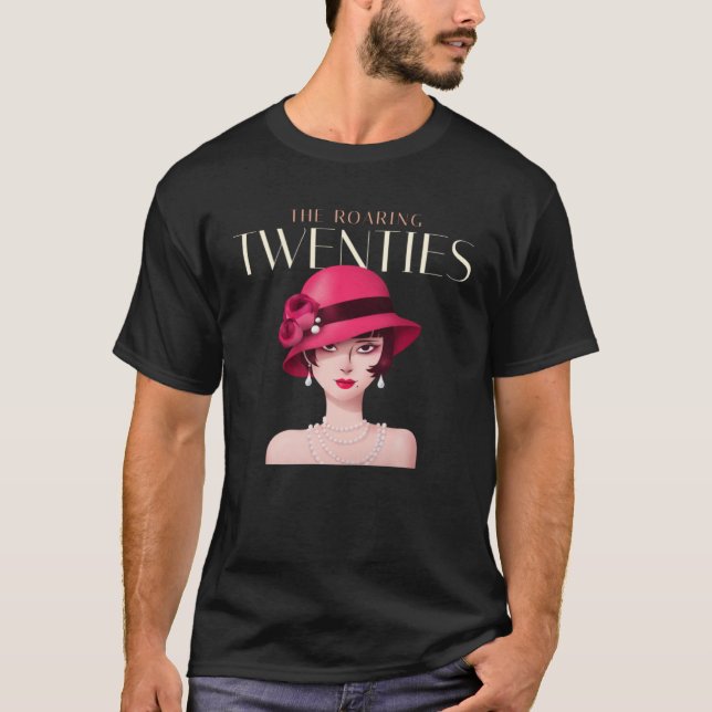 Camiseta 20s Nostalgia For Men And Women Generation Idea (Anverso)