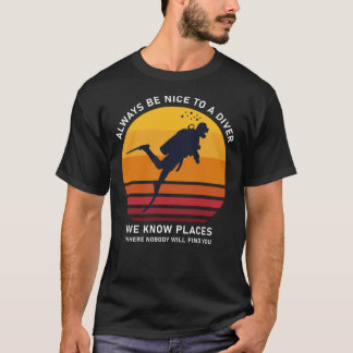 Camiseta 20th Birthday Scuba Diving 20 Years Diver  Classic