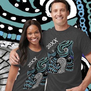 Camiseta 20XX Impresión de arte gráfico abstracto