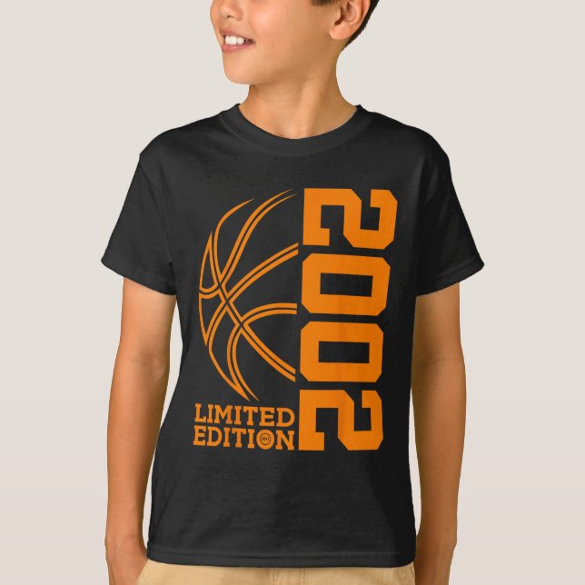 CAMISETA 21º CUMPLEAÑOS BASKETBALL LIMITED EDITION 2002 (Anverso)