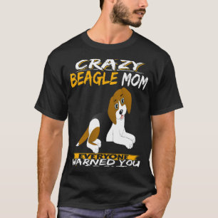 Camiseta 211 Soy la loca mamá Beagle