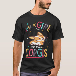 Camiseta 212 Solo Una Chica Que Ama Corgi