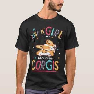 Camiseta 212 Solo Una Chica Que Ama Corgi