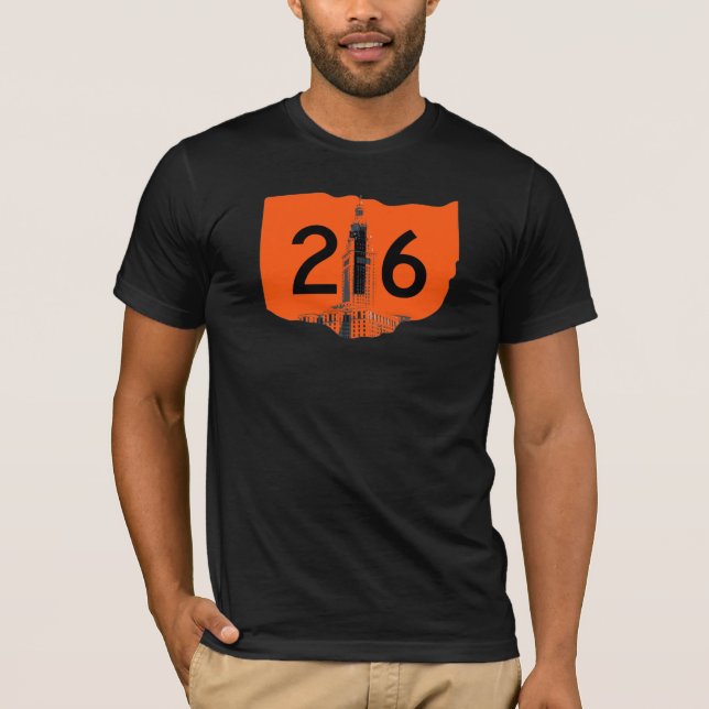 Camiseta 216 con la torre terminal (Anverso)