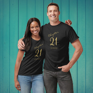 Camiseta 21.ª Fiesta de cumpleaños