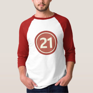 Camiseta 21.ª Regalos de cumpleaños masculinos