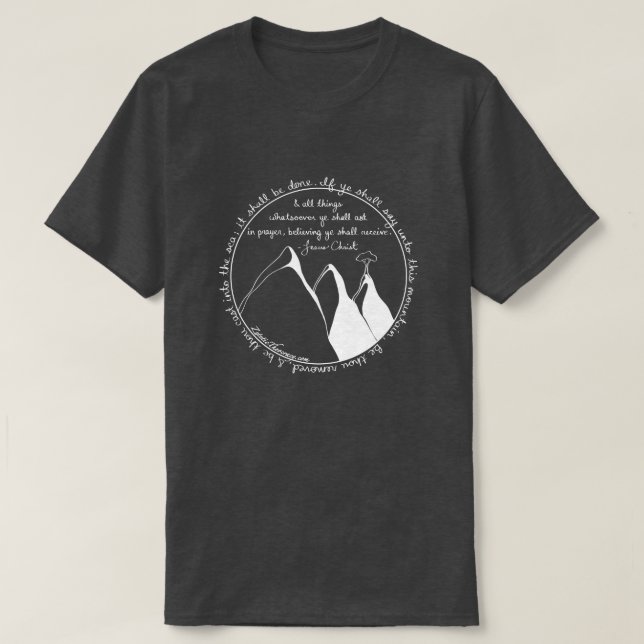 Camiseta 21:21 KJV de Matthew (Diseño del anverso)