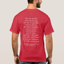 Camiseta 21:8 de la revelación