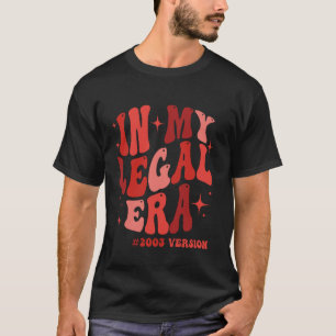 Camiseta 21 Aniversario 21 Años Hombres 2003 En Mi Er Legal