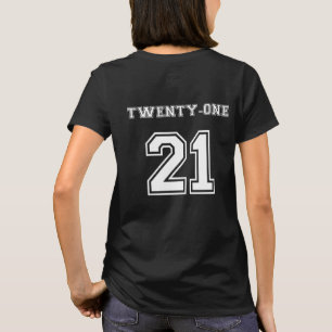 Camiseta 21 Aniversario Estilo Deportivo Veintiún Aniversa