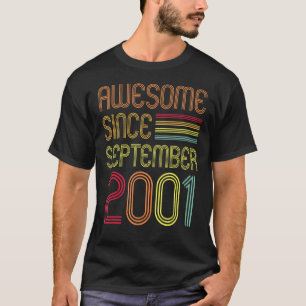 Camiseta 21 años de edad desde septiembre increíble
