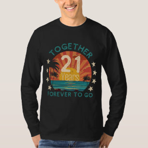 Camiseta 21 Años De Fuerza: Para Siempre Juntos Tee<br>