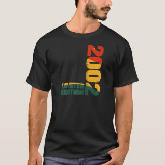 Camiseta 21 Años Nacido En 2002 Divertido Para La Historia 
