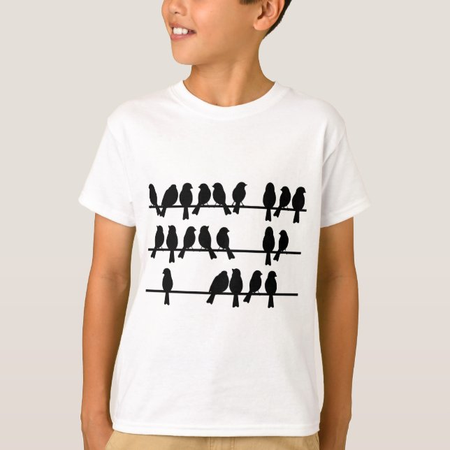 Camiseta 21 Aves En Una Cabina (Anverso)
