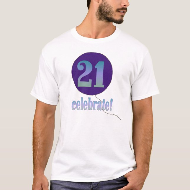 Camiseta 21 celebre (Anverso)