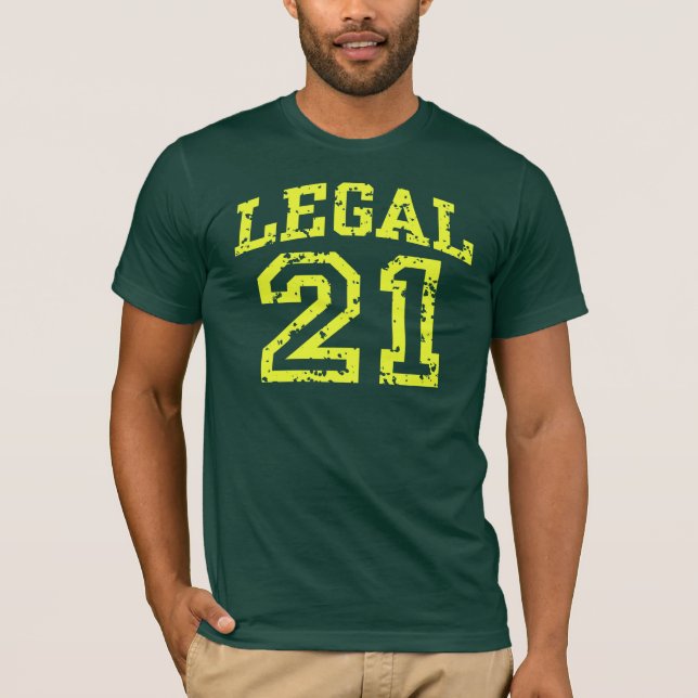 Camiseta 21 cumpleaños (Anverso)